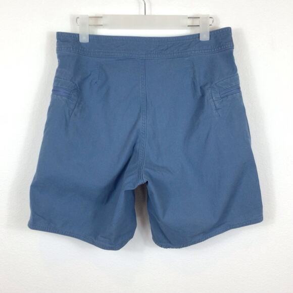 PATAGONIA Cadet Blue Cotton Duck Men's Shorts size 30 - Picture 2 of 5